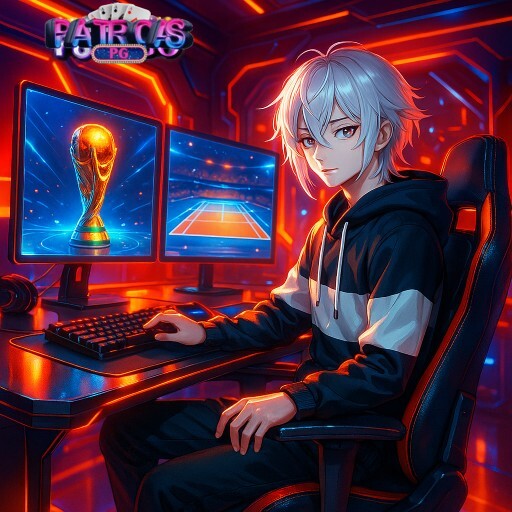 Imagem promocional da PATROASPG mostrando a plataforma e suas vantagens