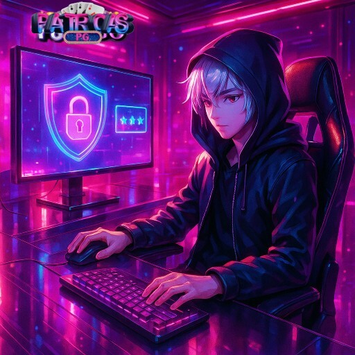 Imagem promocional do PATROASPG destacando login ágil e ambiente seguro