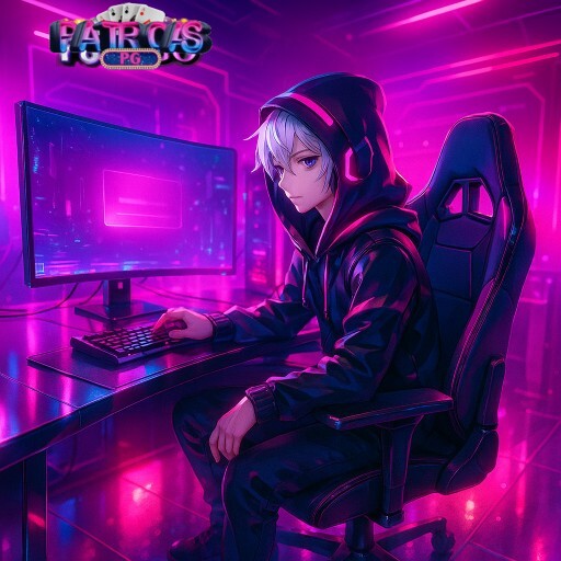 Banner do PATROASPG destacando suporte ao jogador e praticidade no login